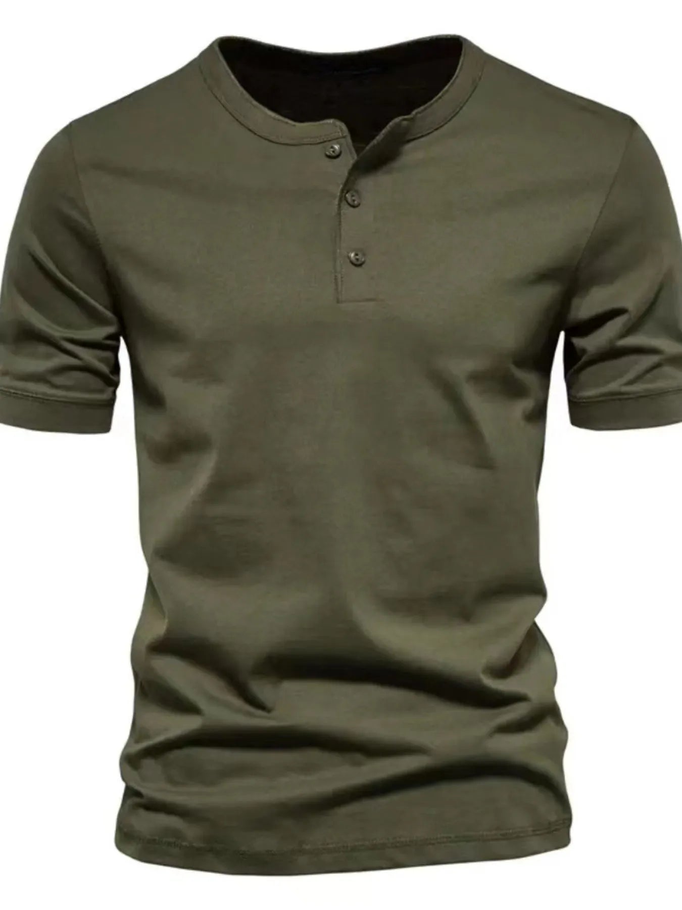Men's Classic Short Sleeve Henley