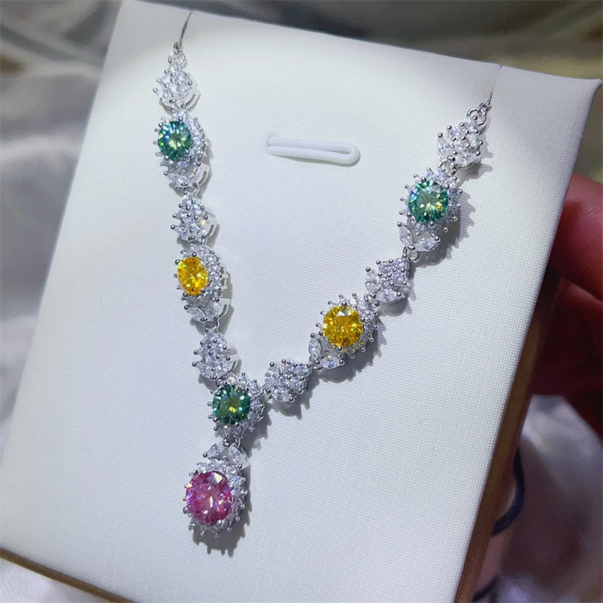 Starglow 3.5 Carat Moissanite Necklace