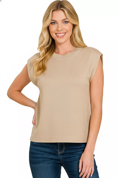 Lightweight Sweater Vest - Side View