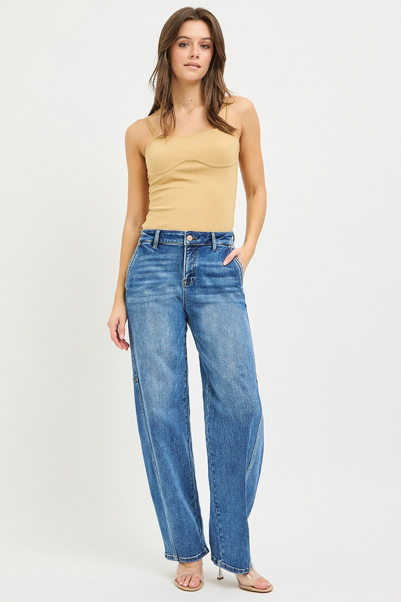 Slouchy Barrel Jeans