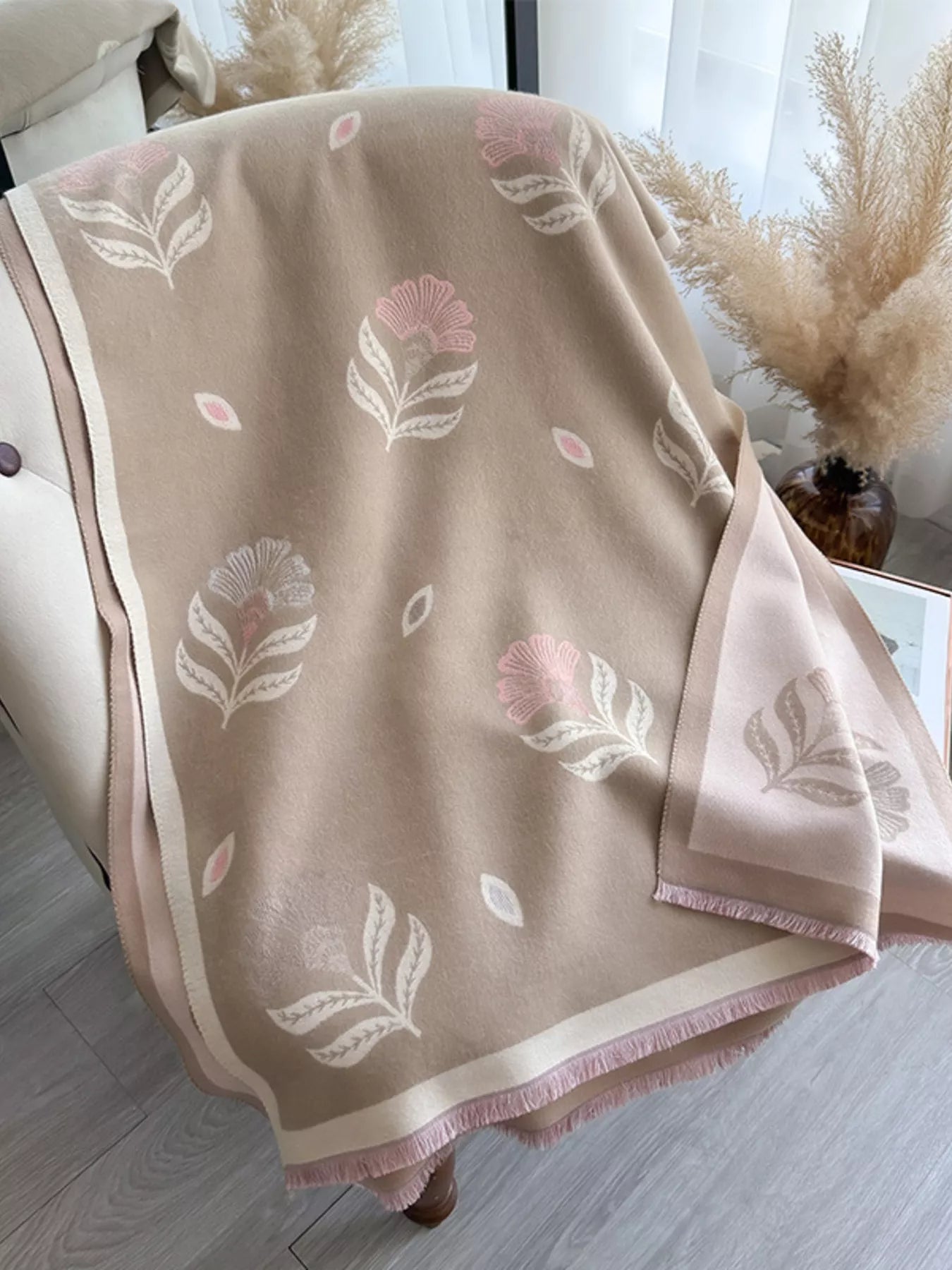 Bloom & Wrap Soft Knit Scarf