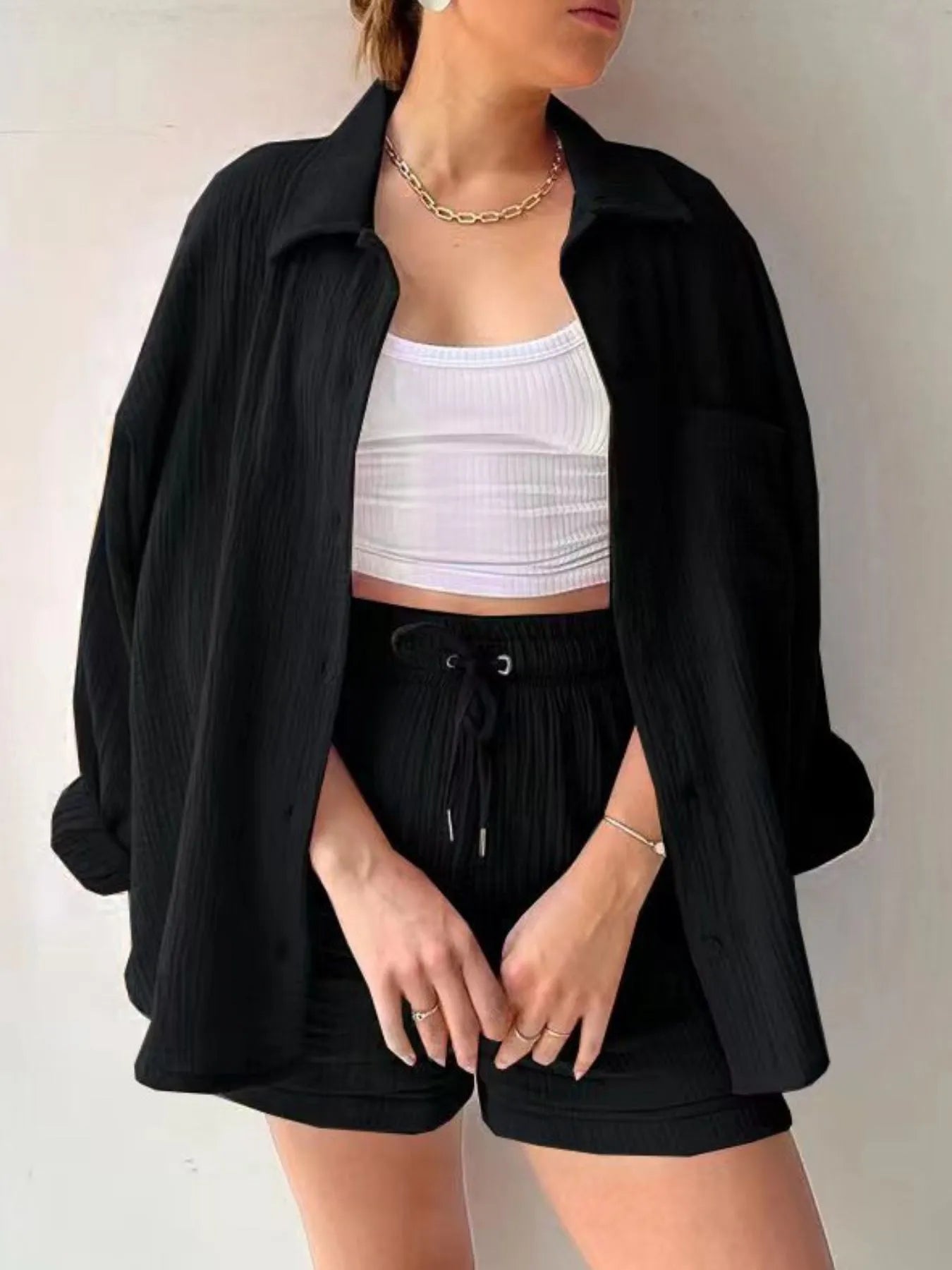 Lightweight Muslin Coordinated Set