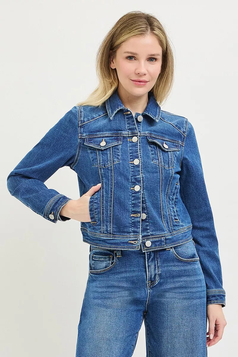 Fitted Denim Jacket