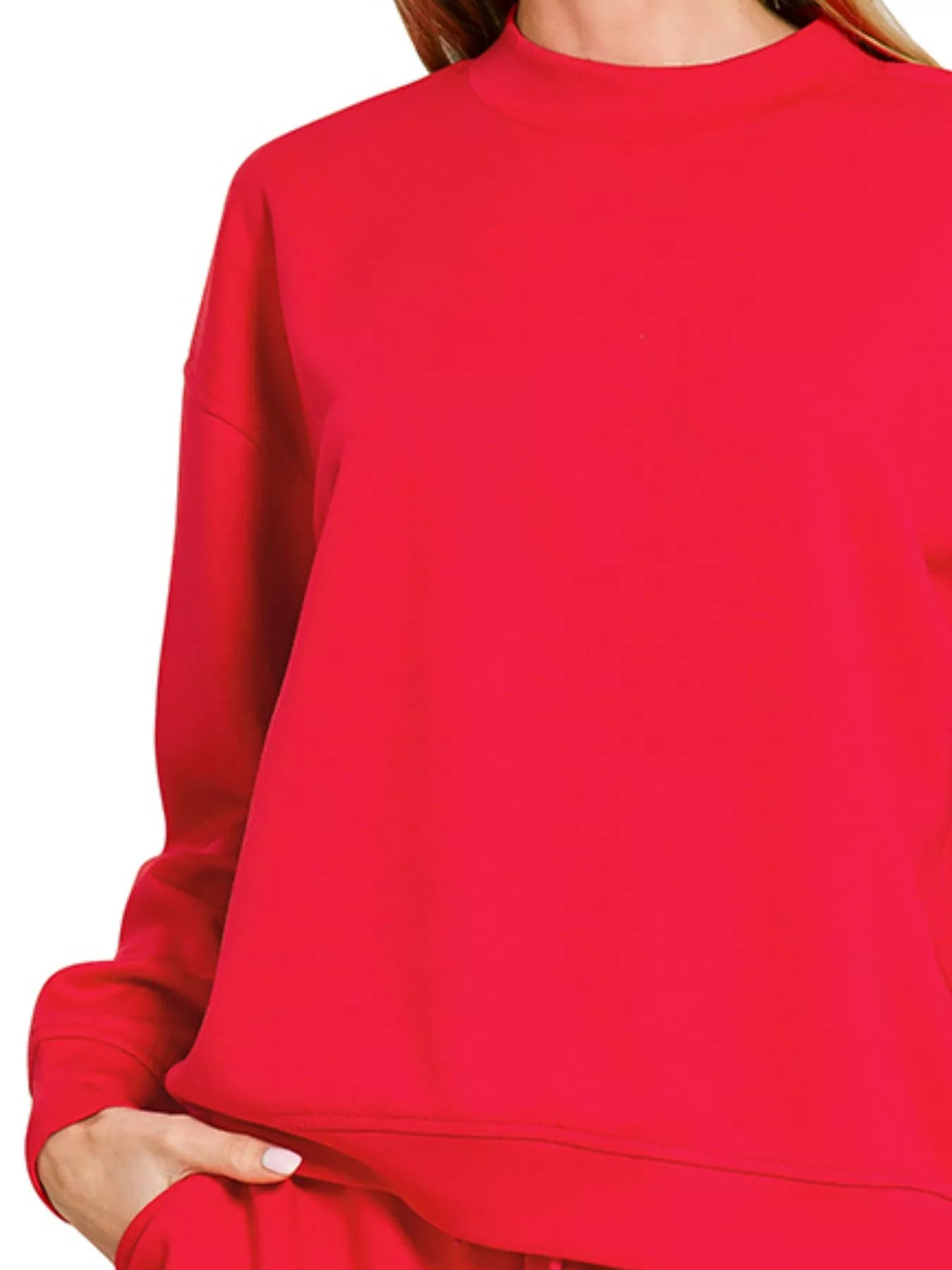 Scuba Long Sleeve Sweatshirt and Shorts Set - Side View