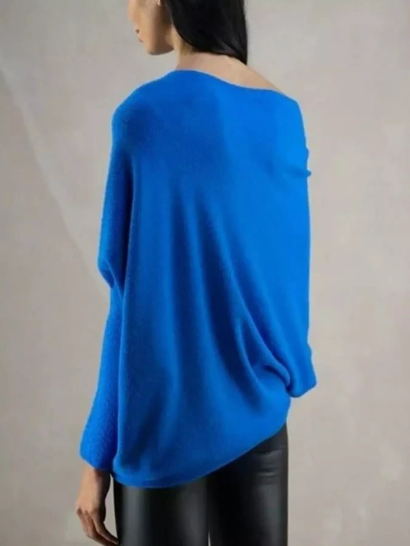 Relaxed Drape Knit Shawl