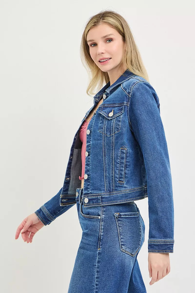 Fitted Denim Jacket