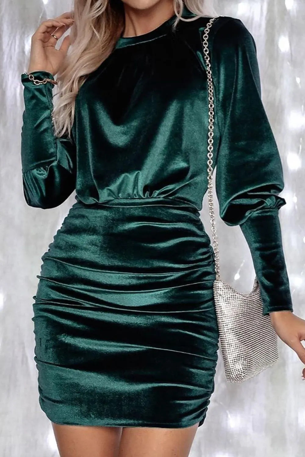Velvet Mini Dress
