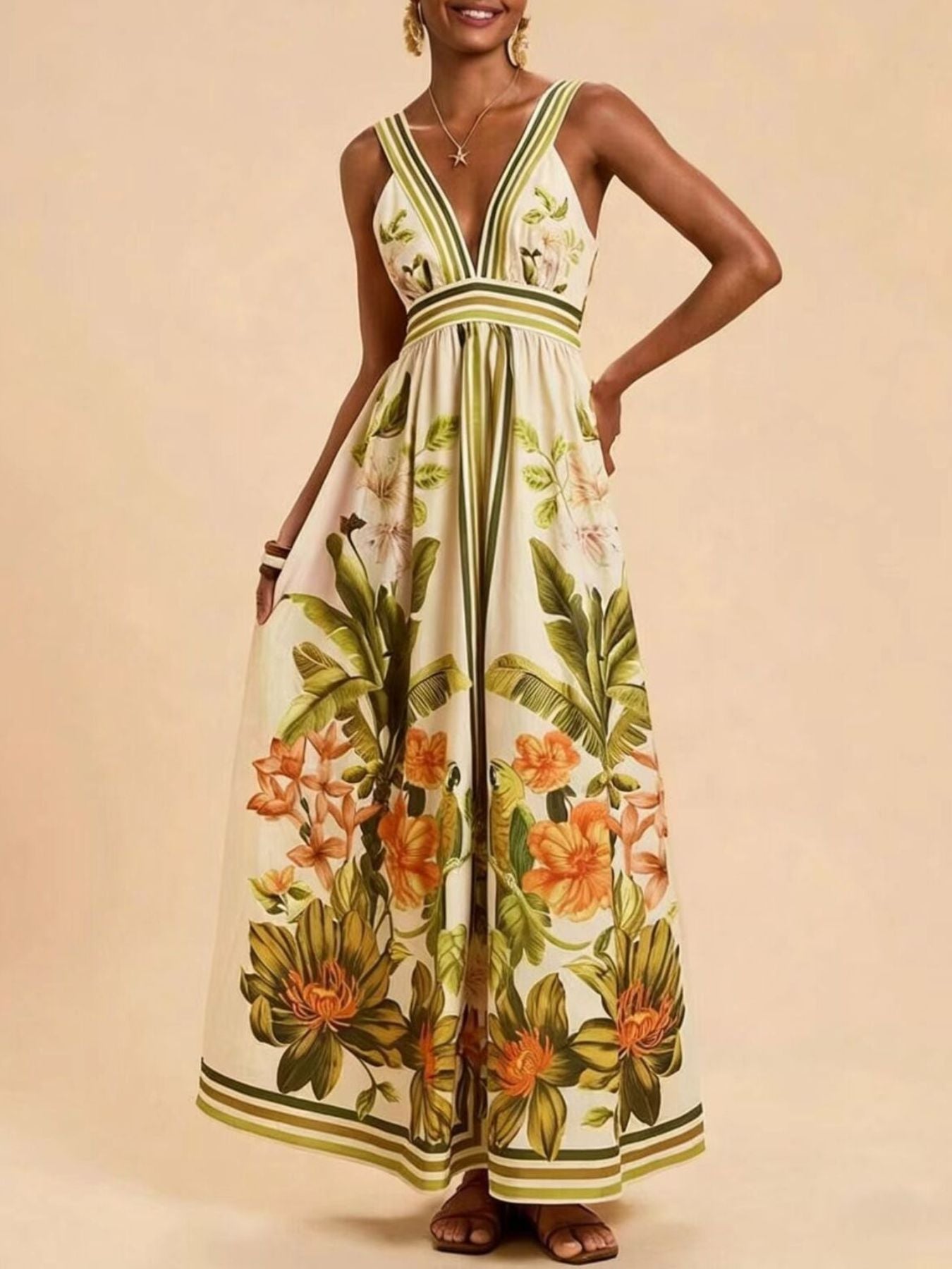 Tropical Paradise Maxi Dress