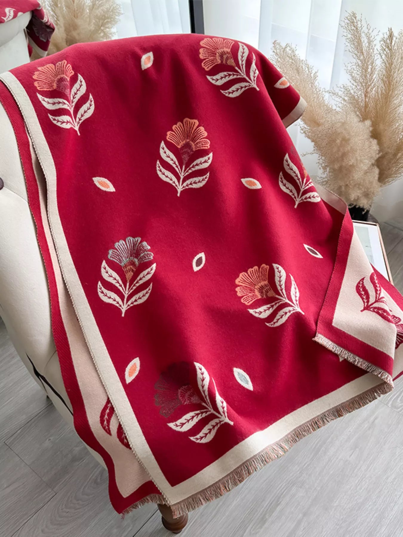 Bloom & Wrap Soft Knit Scarf