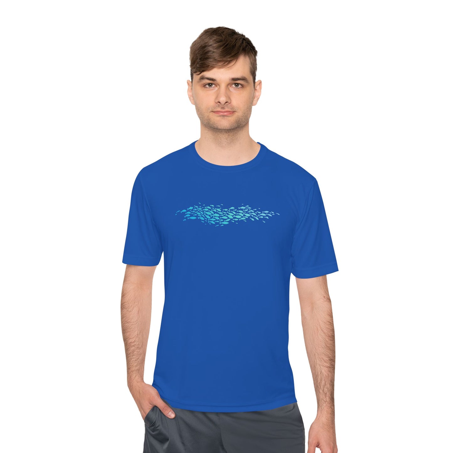 School of Fish | Moisture-Wicking Athletic T-Shirt