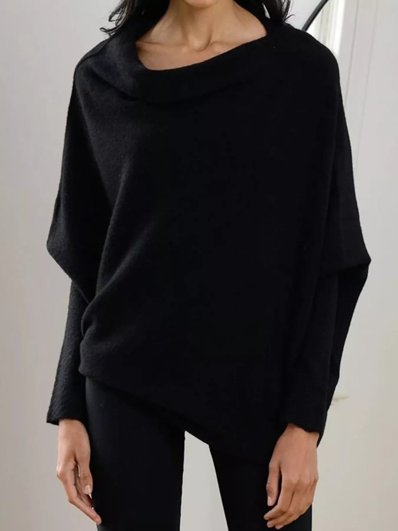 Relaxed Drape Knit Shawl