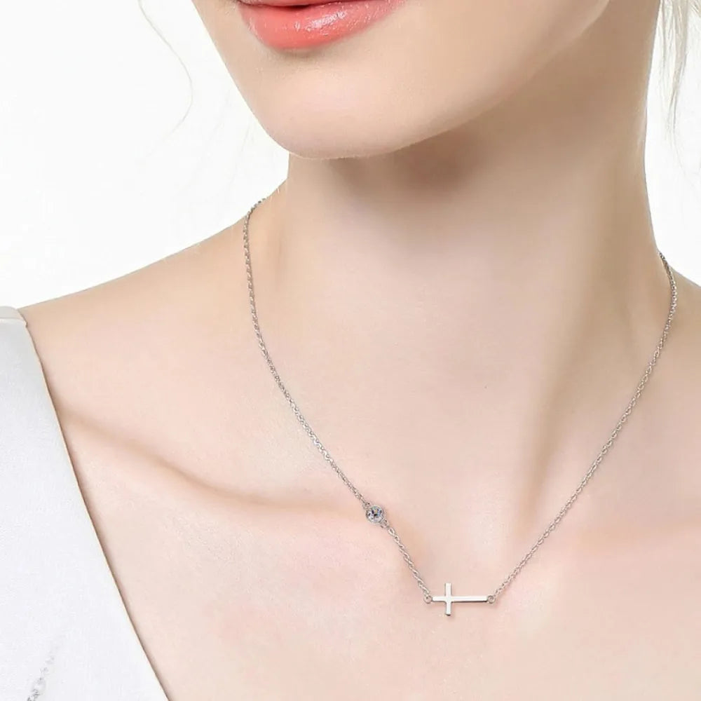 Simply Sacred Cross Necklace