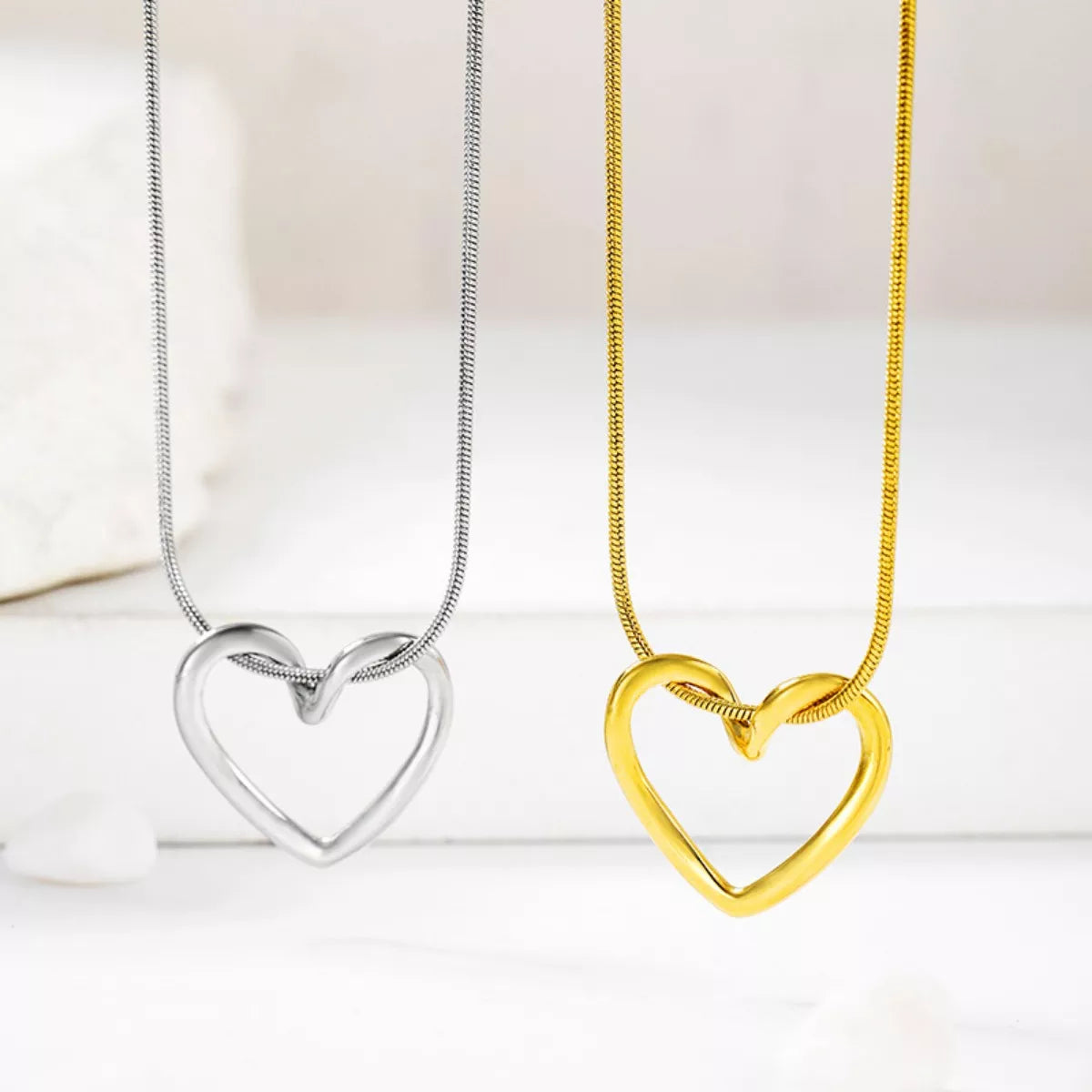 Wrapped Heart Necklace