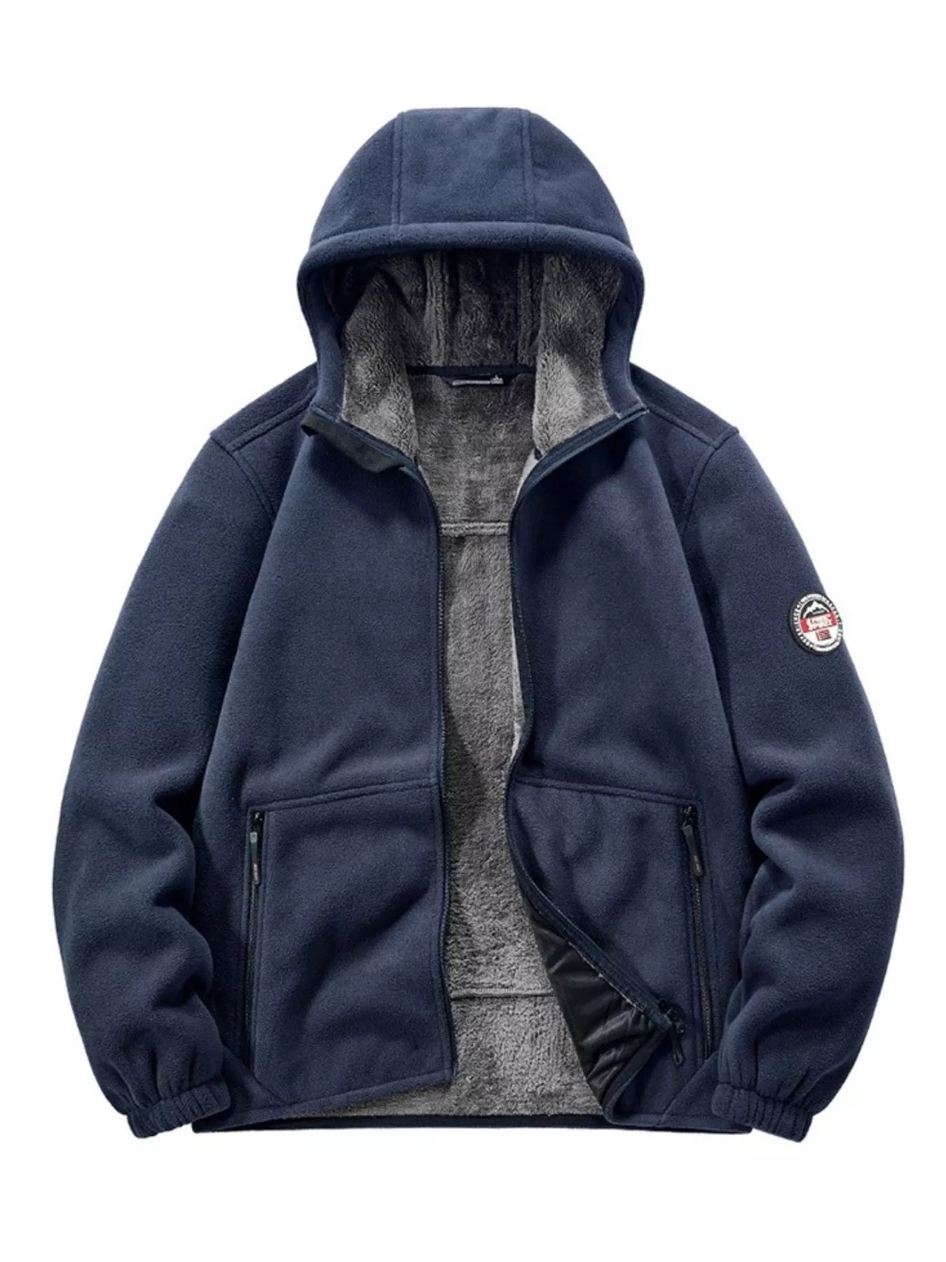 Men's Hooded Fleece Jacket