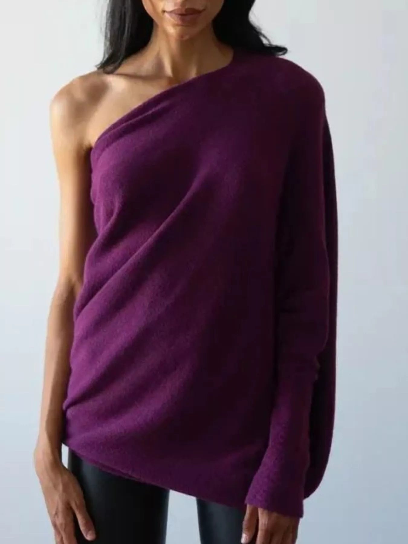 Relaxed Drape Knit Shawl