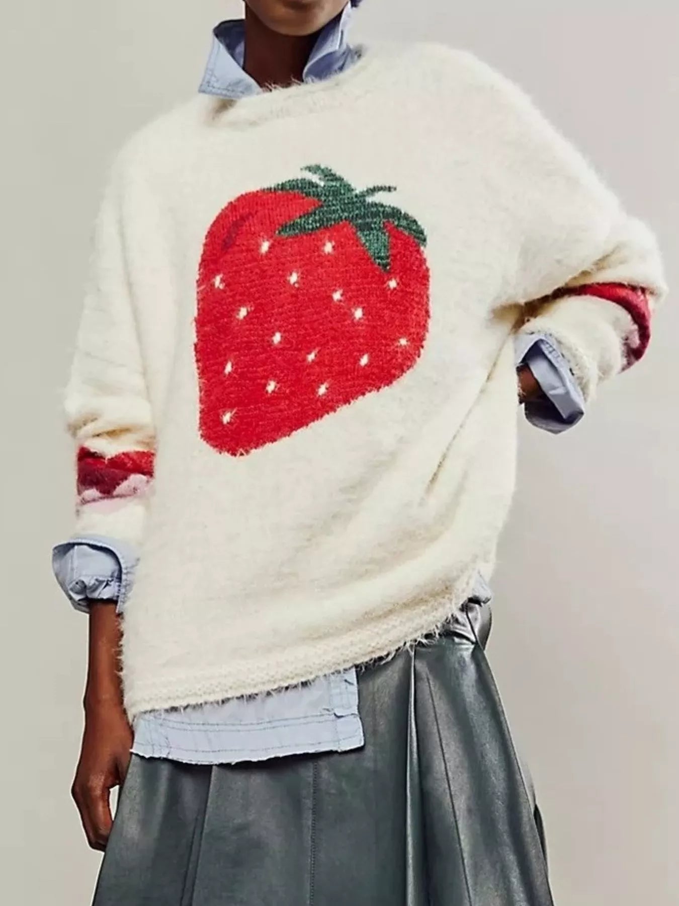 Fruity Oversized Sweater