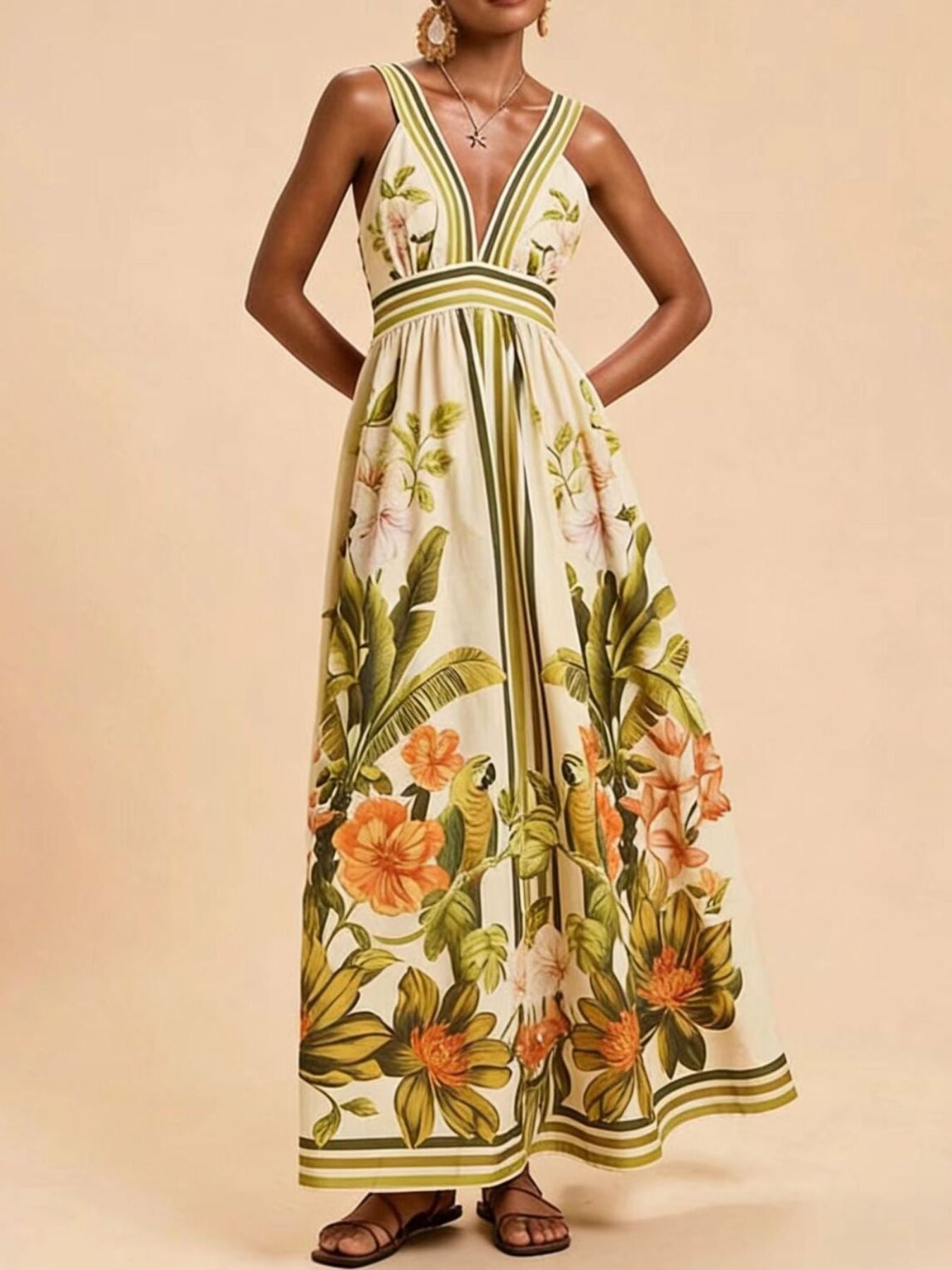 Tropical Paradise Maxi Dress
