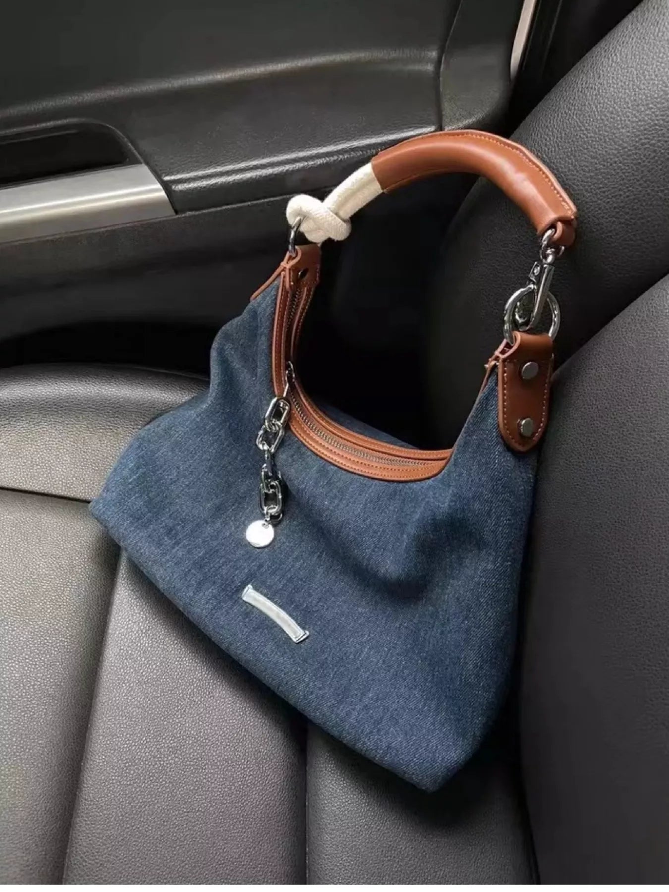 Denim Shoulder Bag