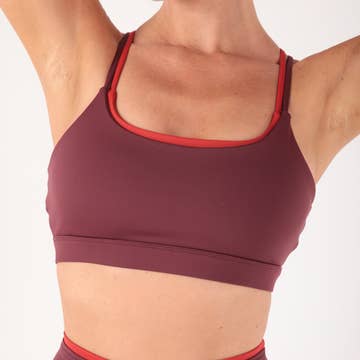 PREORDER: Vault Bra - Crimson Velvet/Scarlet