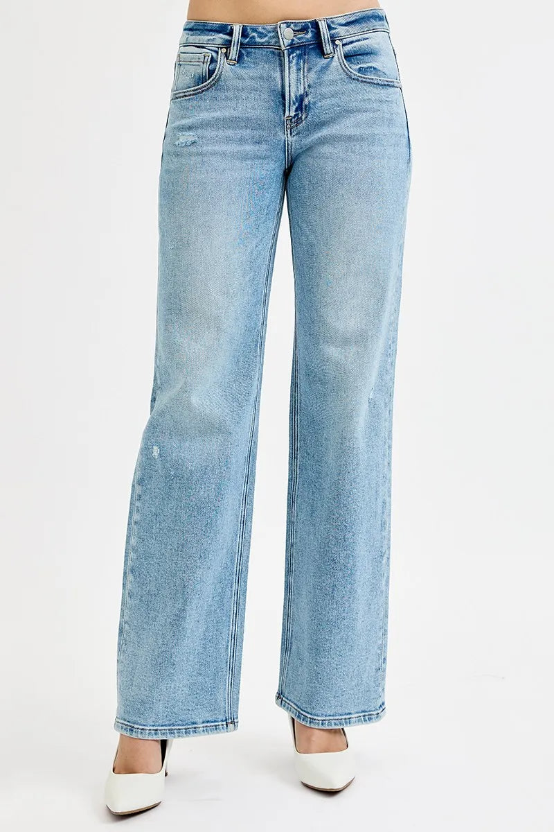 Light Wash Boyfriend Jeans