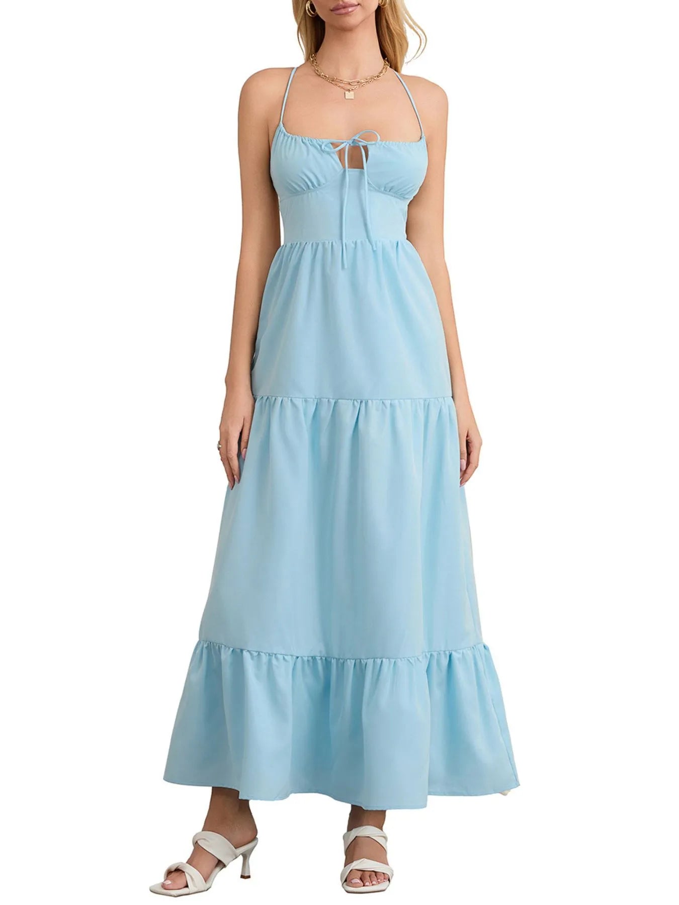 The Dahlila Backless Maxi Dress