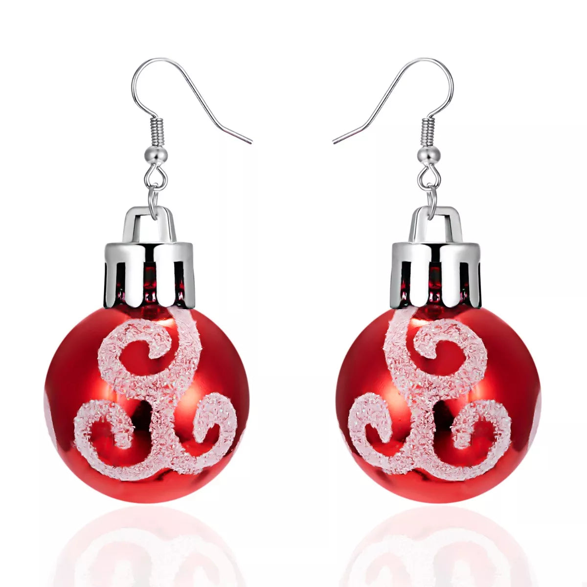 Christmas Ornament Drop Earrings