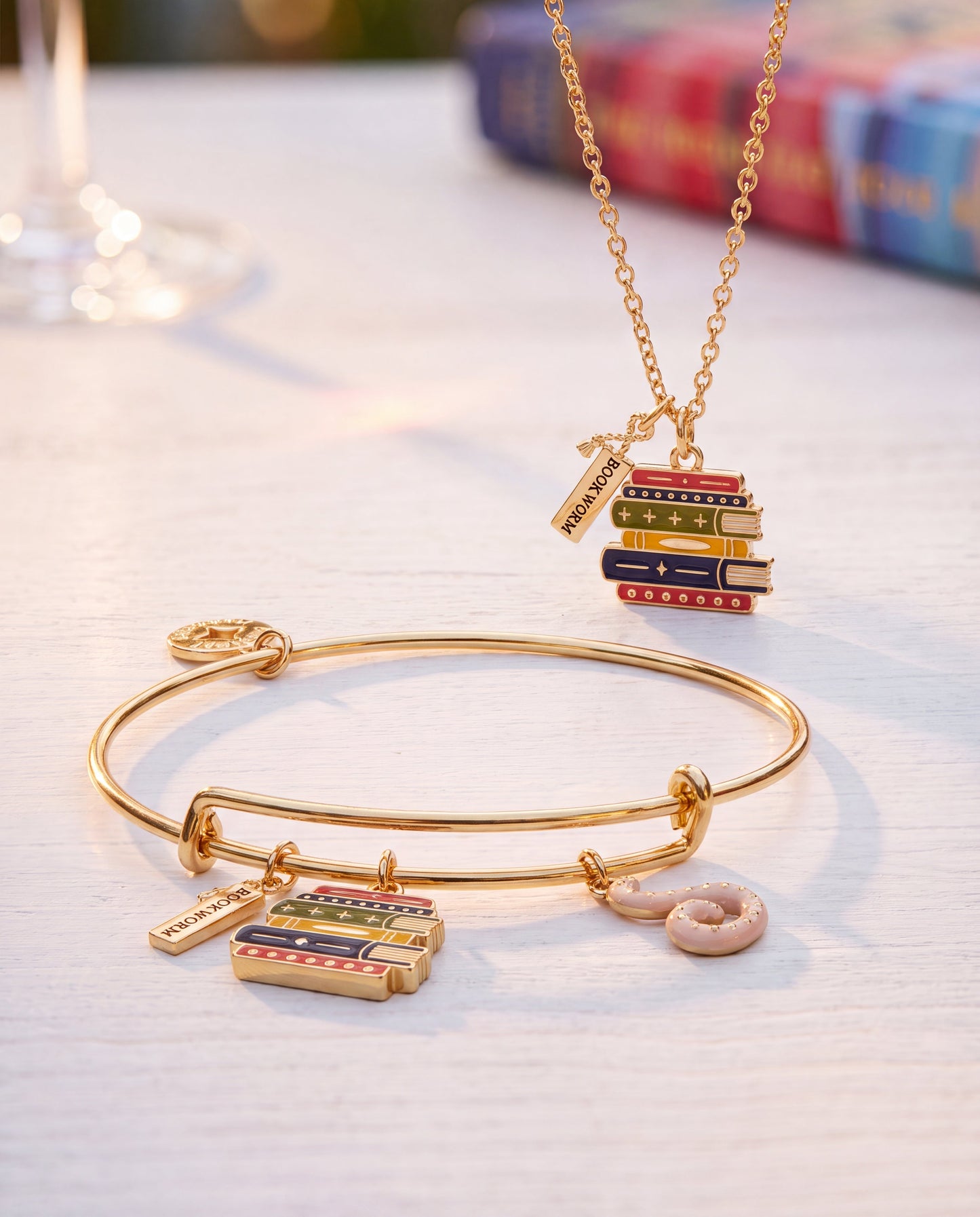 Book Club Multicharm Bangle - Alex and Ani