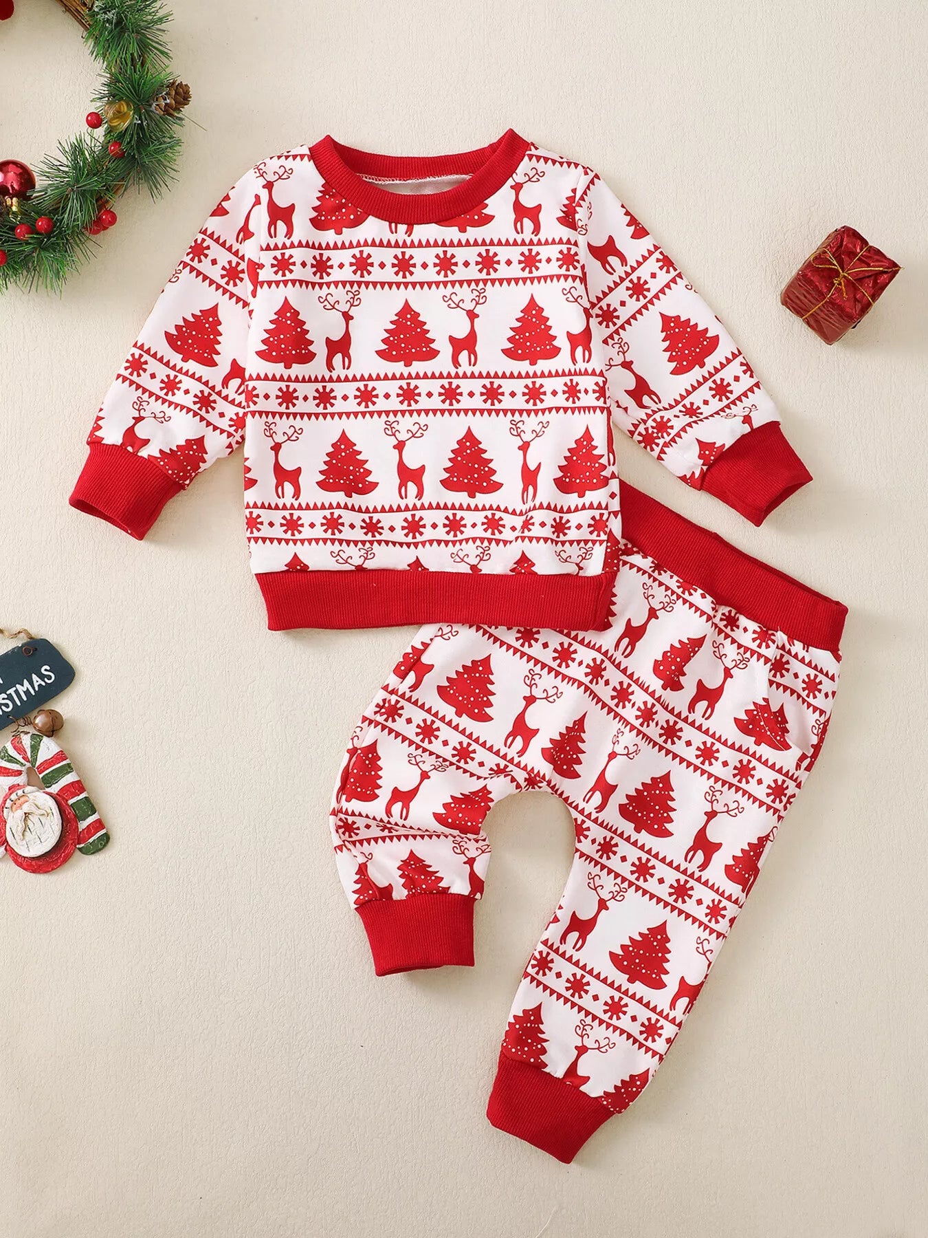 Holiday Fair Isle Pajama Set