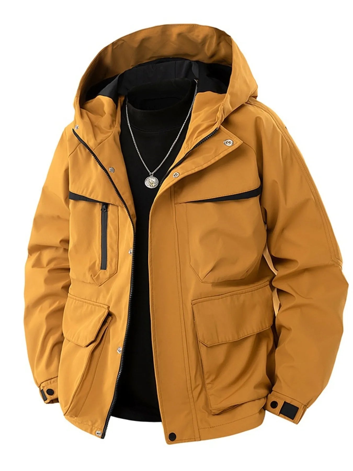 Men's Mid-Weight Hooded Jacket