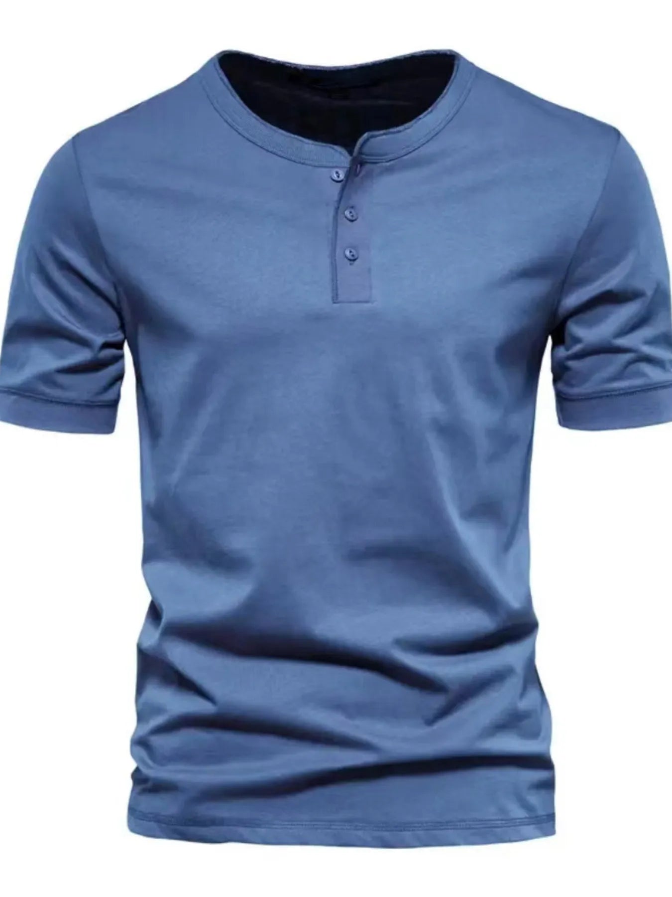 Men's Classic Short Sleeve Henley