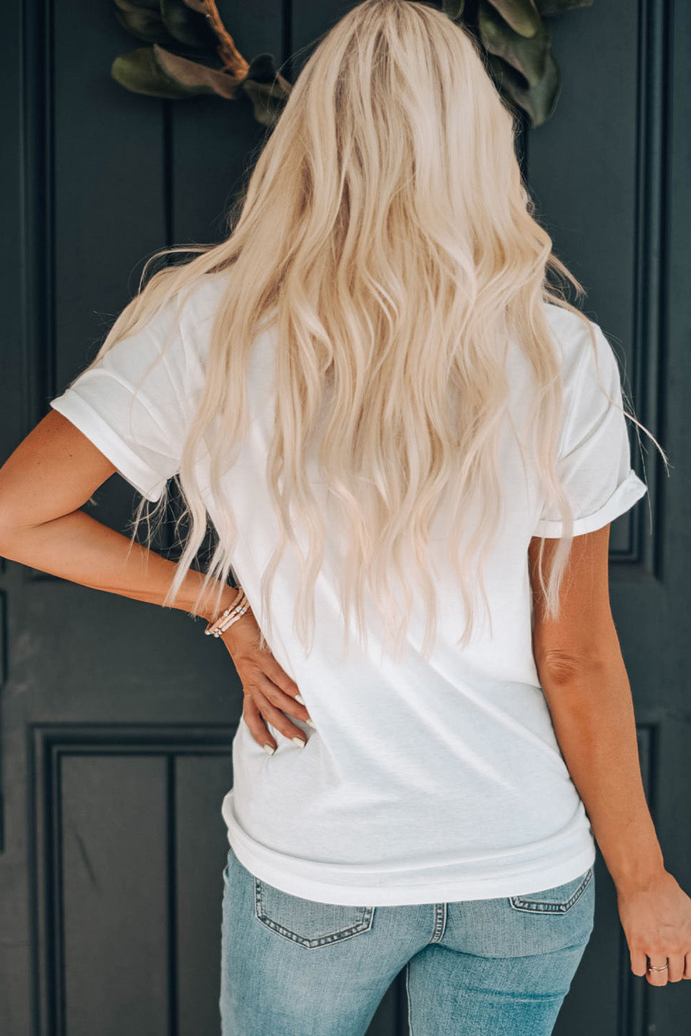 Nashville Music City Graphic Print Tee