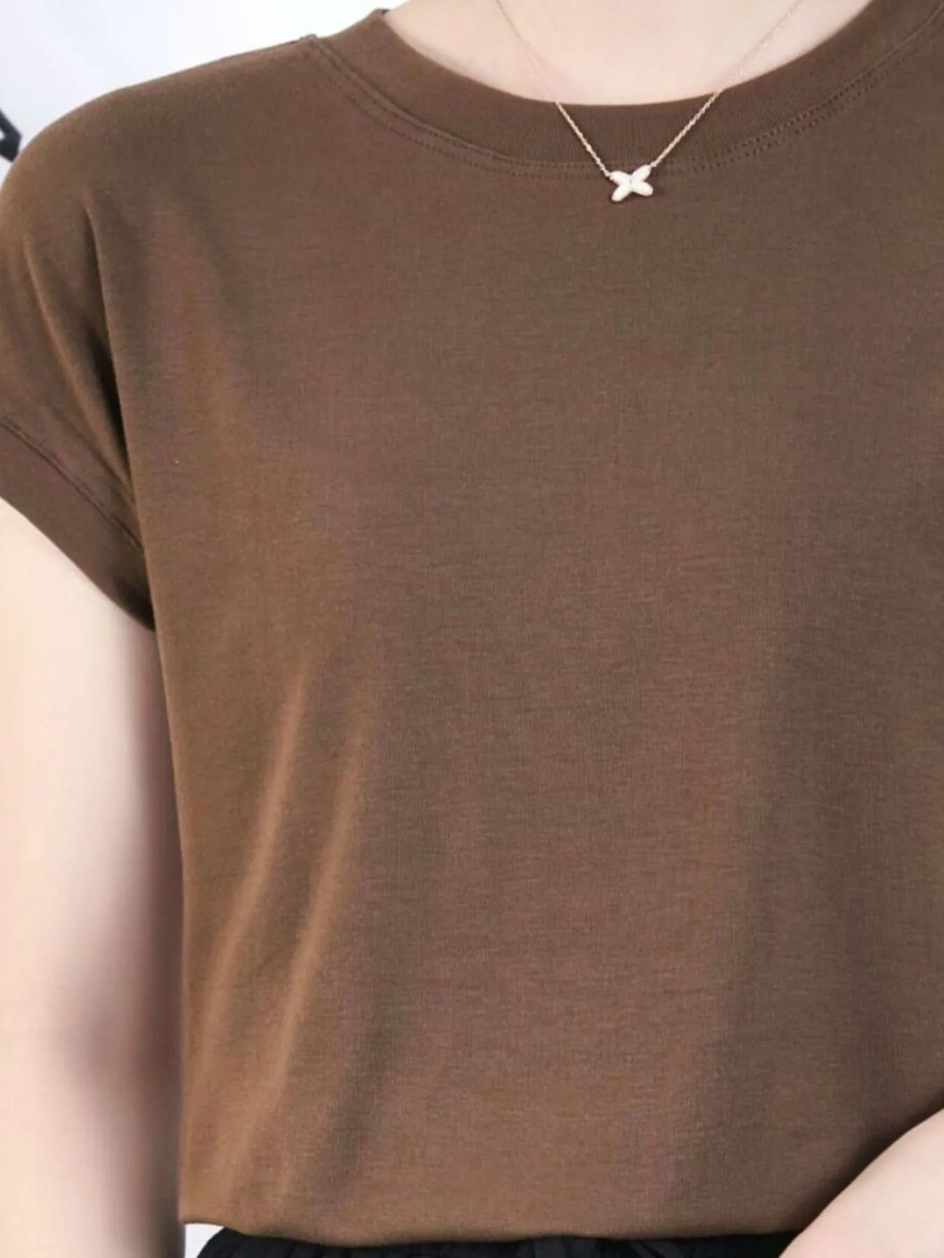 Women's Classic Tee with Cuffed Sleeves