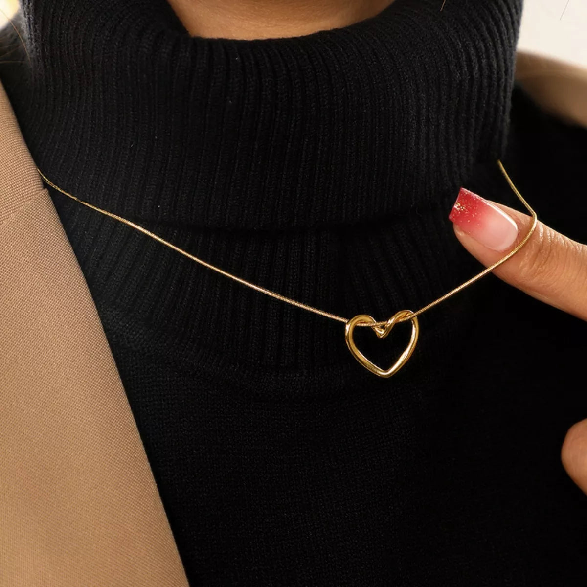 Wrapped Heart Necklace