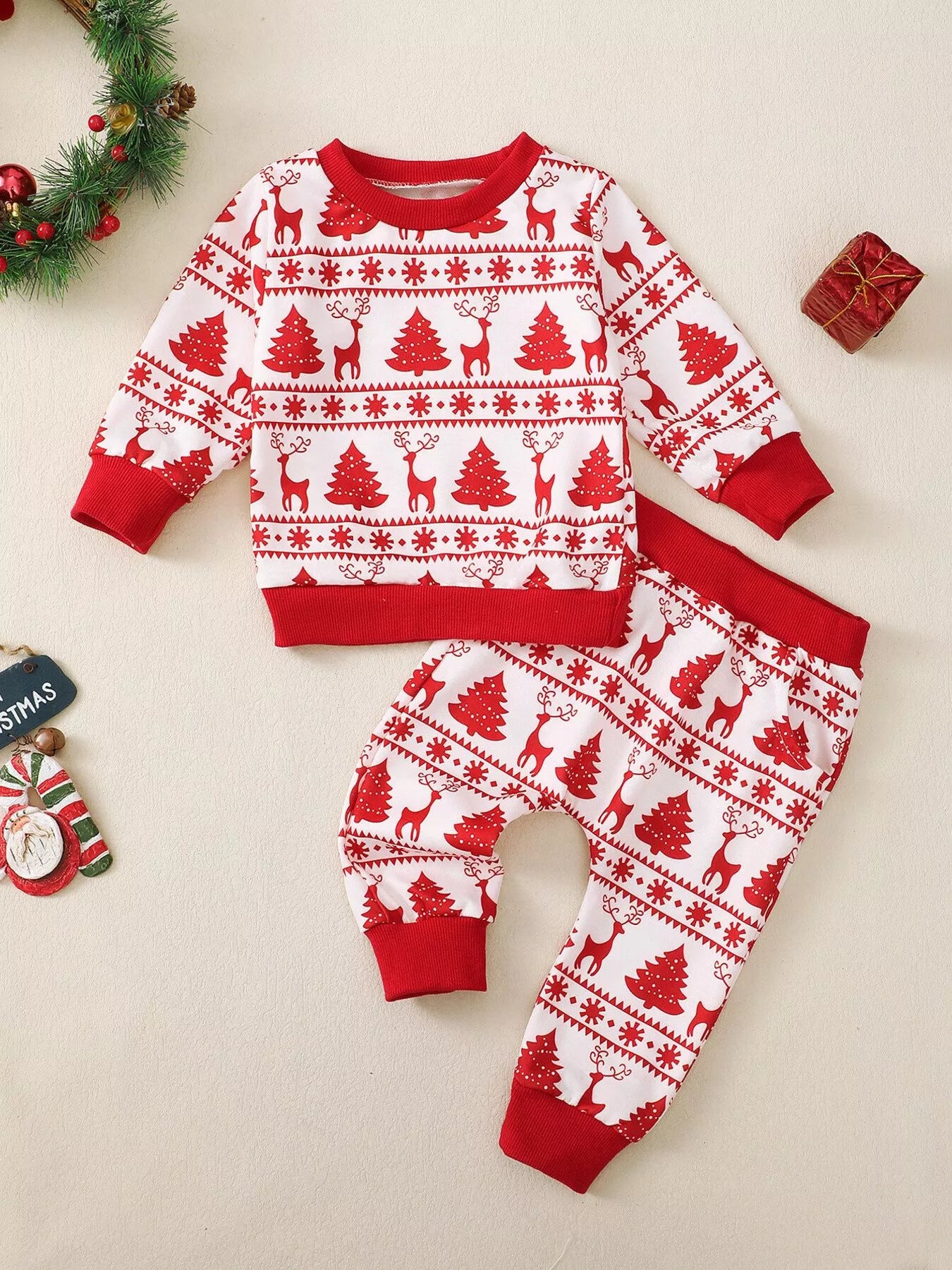 Holiday Fair Isle Pajama Set