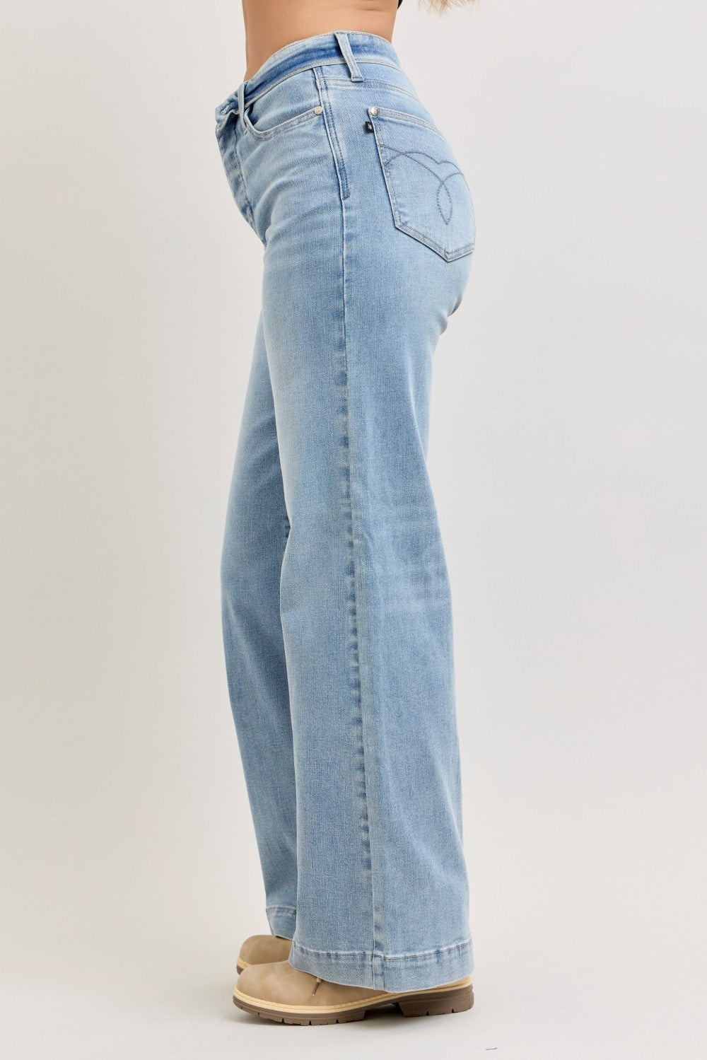 Retro Wide Leg Jeans