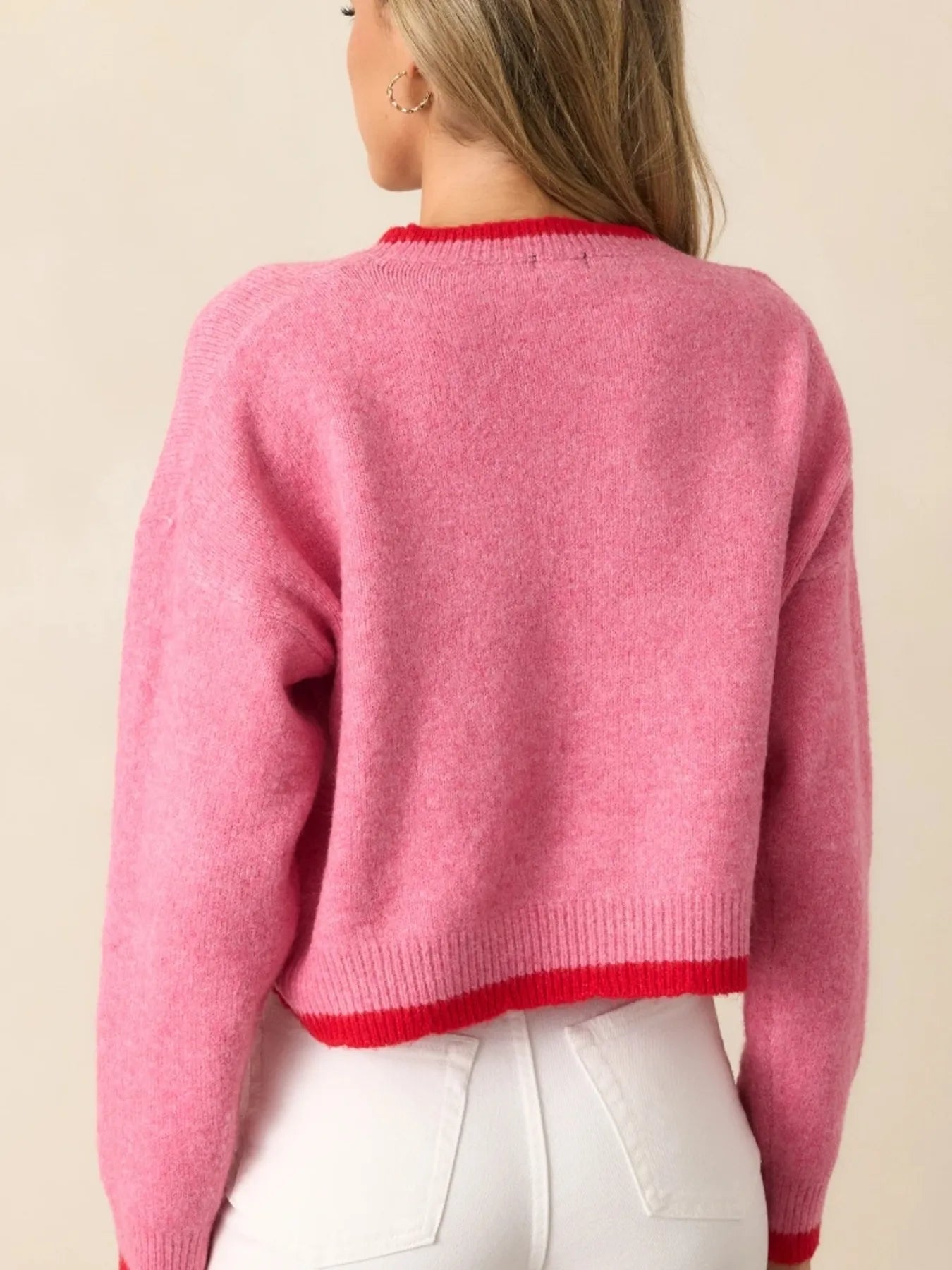 So Sweet Strawberry Sweater