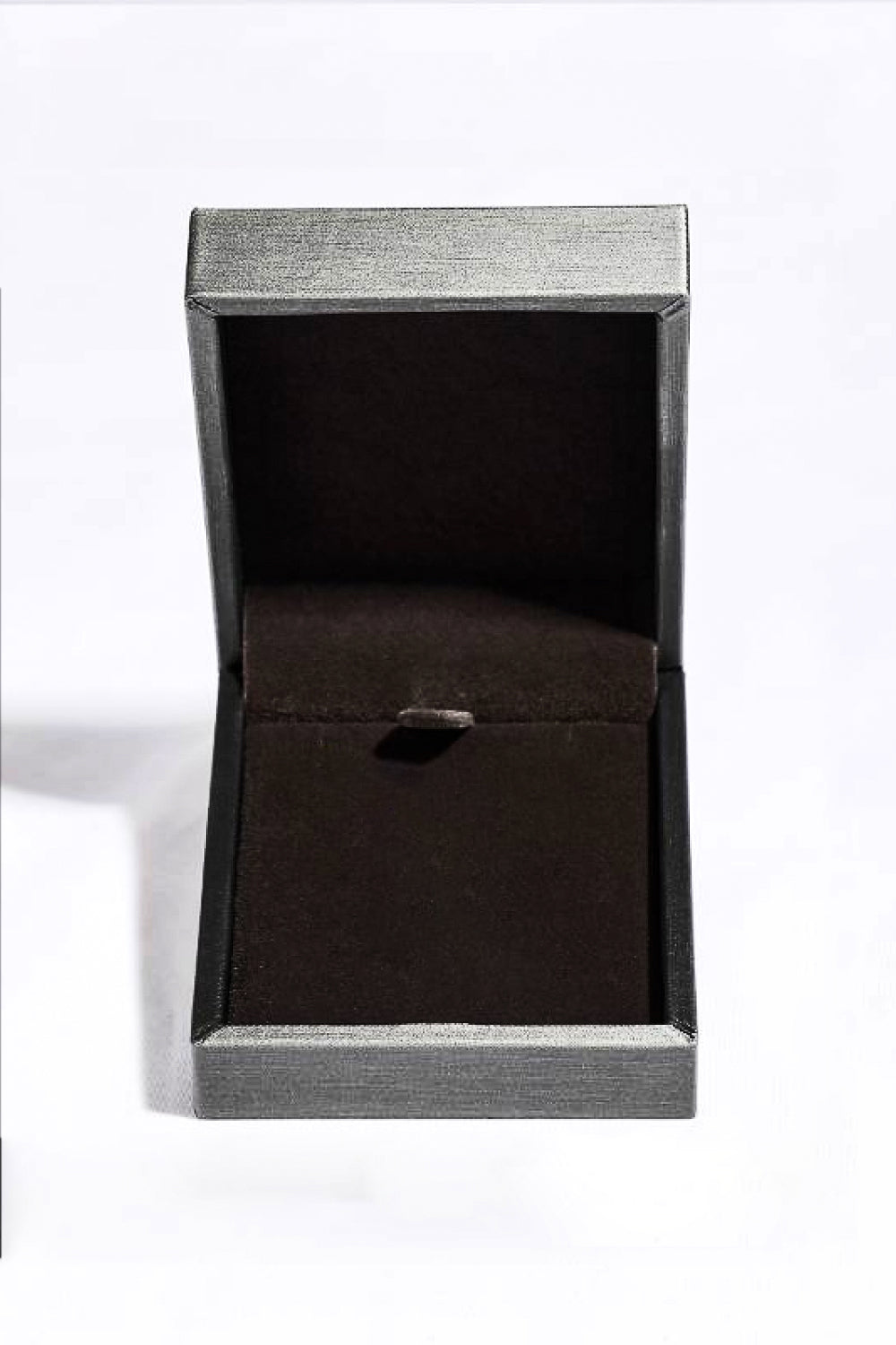 Adored Platinum-Plated Pave Heart Necklace