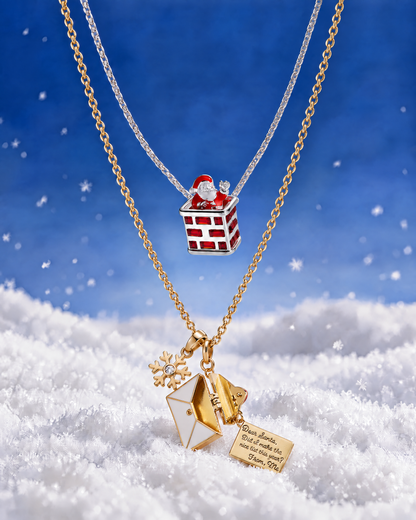 Letter to Santa Locket Necklace