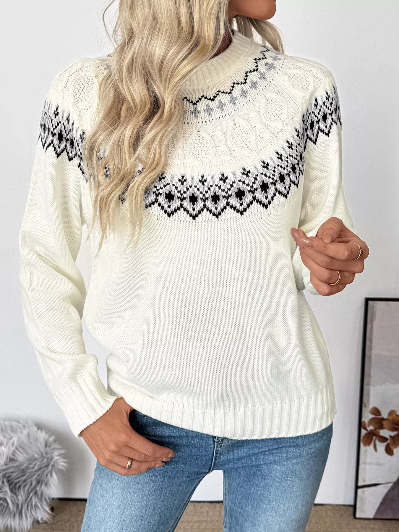 Winter Fair Isle Sweater