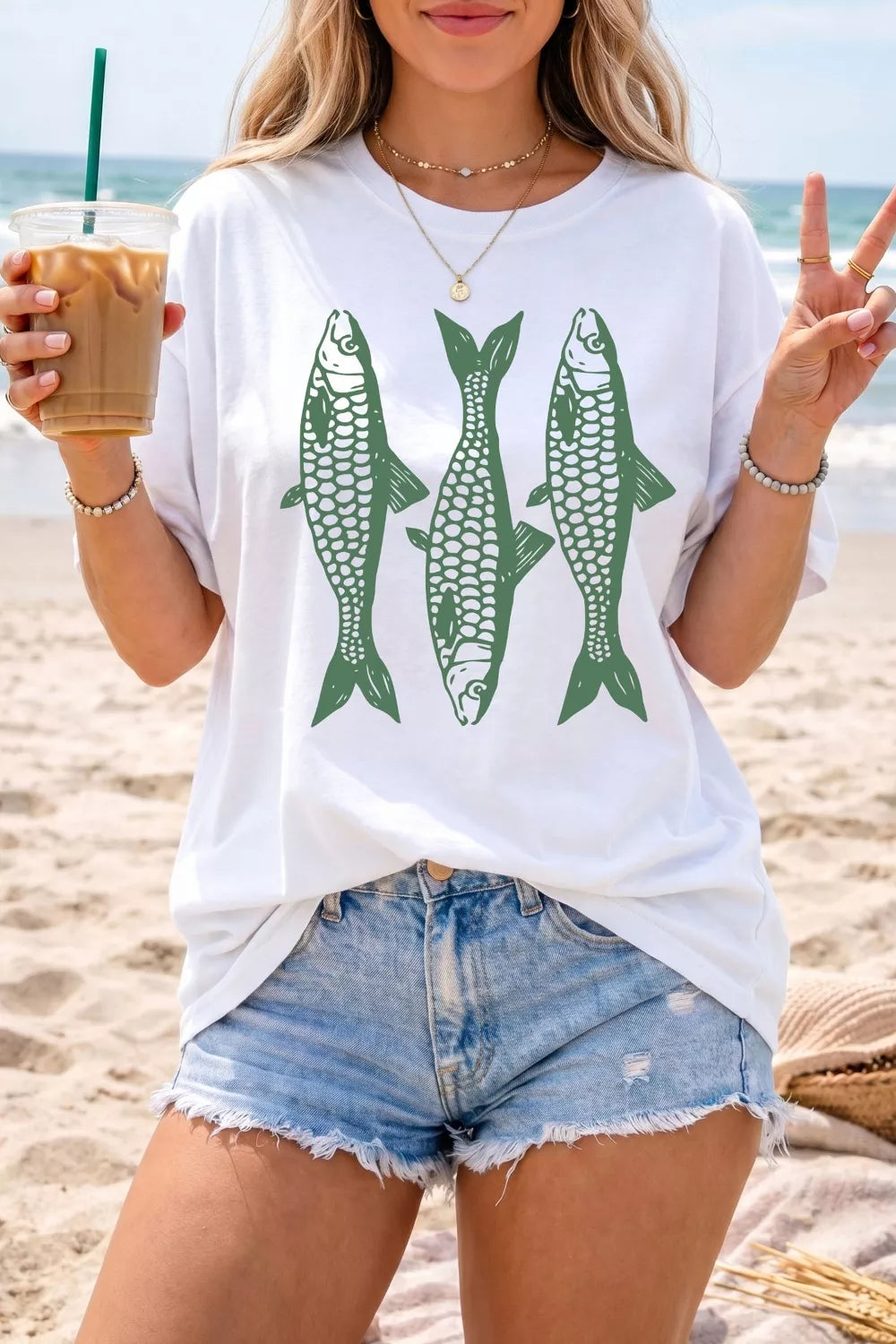 Gone Fishing Graphic Tee