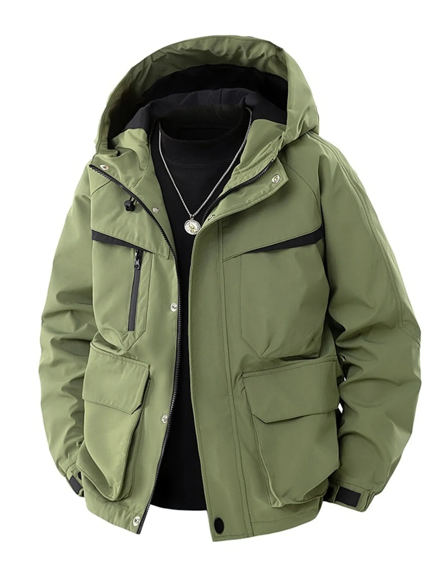 Men's Mid-Weight Hooded Jacket