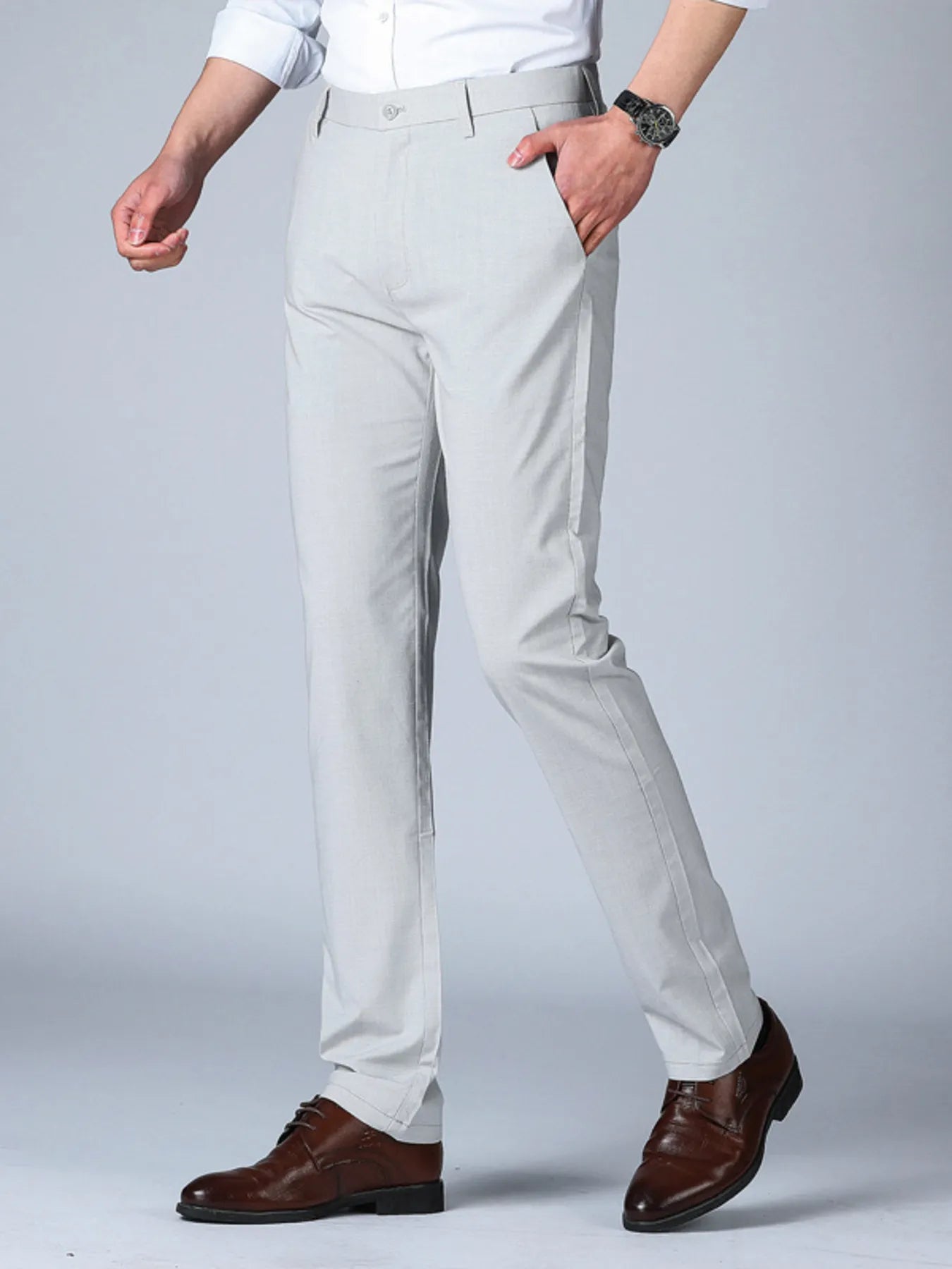 Men's Modern Straight Leg Pants