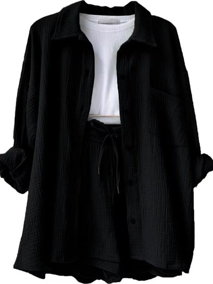 Lightweight Muslin Coordinated Set - Detail View 12