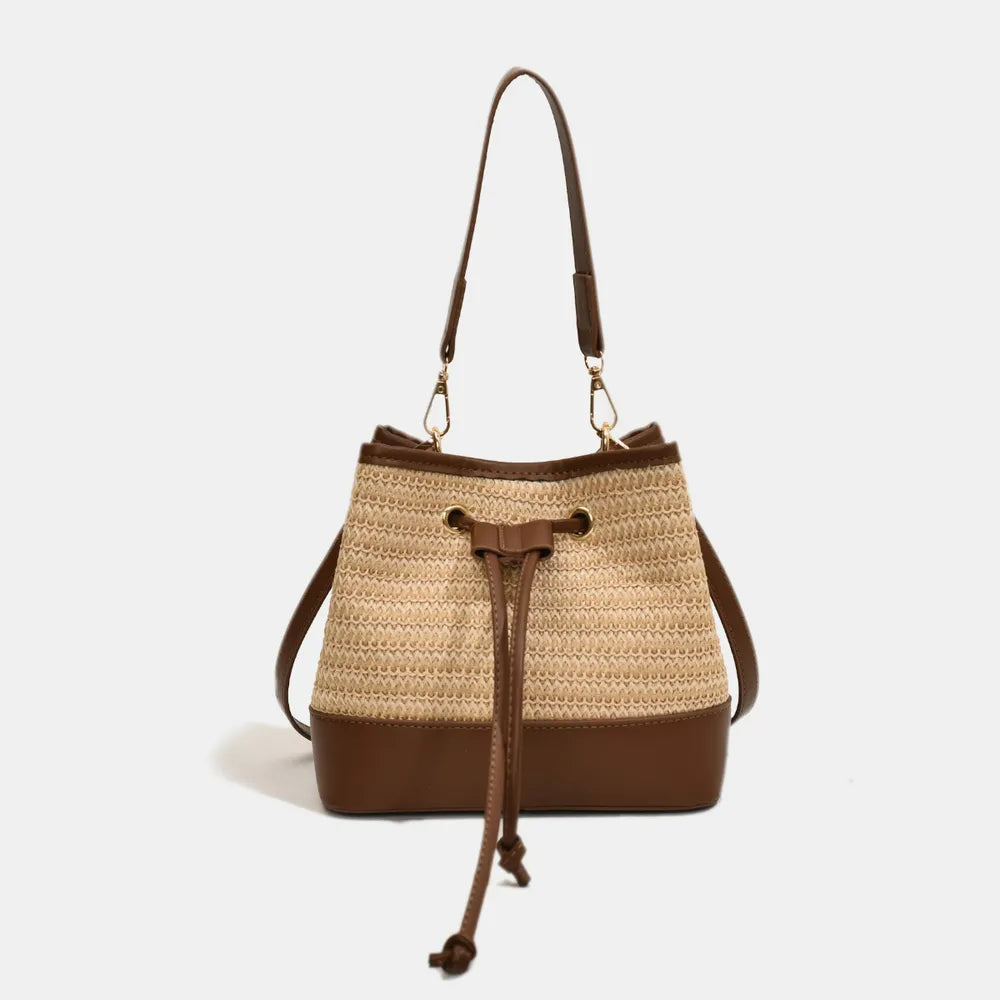 Woven Bucket Bag