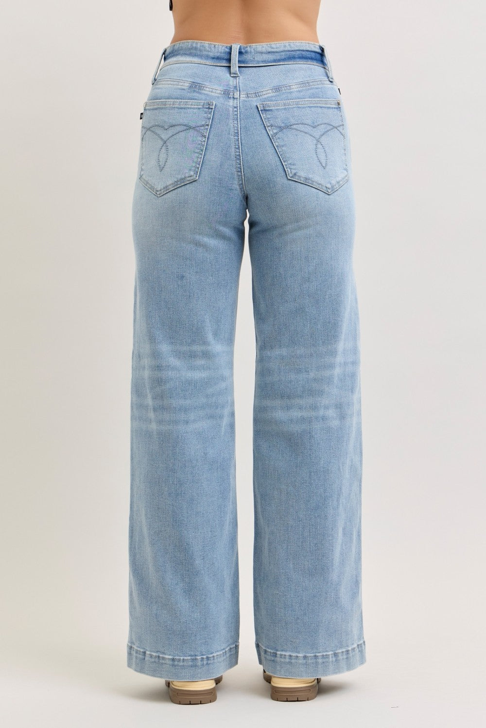 Retro Wide Leg Jeans