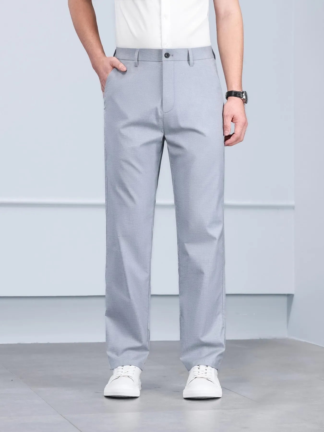 Men's Loose Fit Pants with Pockets
