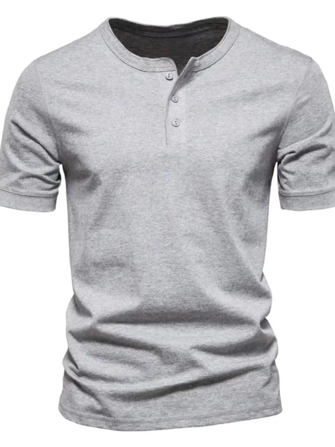 Men's Classic Short Sleeve Henley