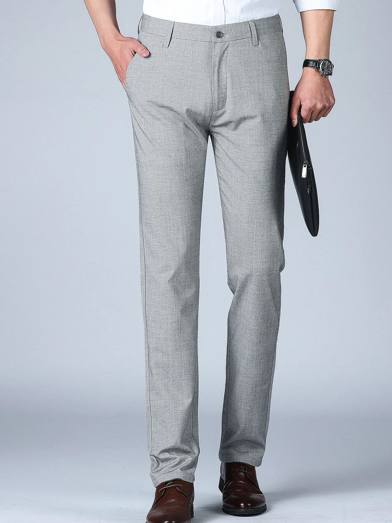 Men's Modern Straight Leg Pants