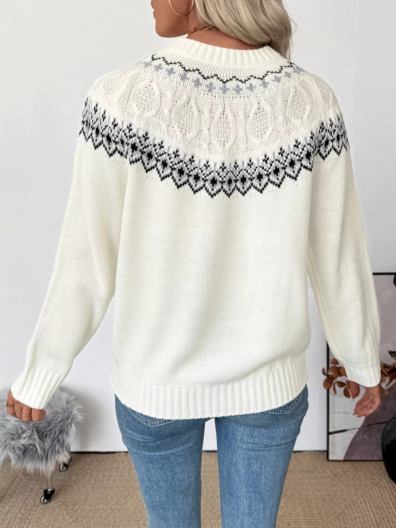 Winter Fair Isle Sweater