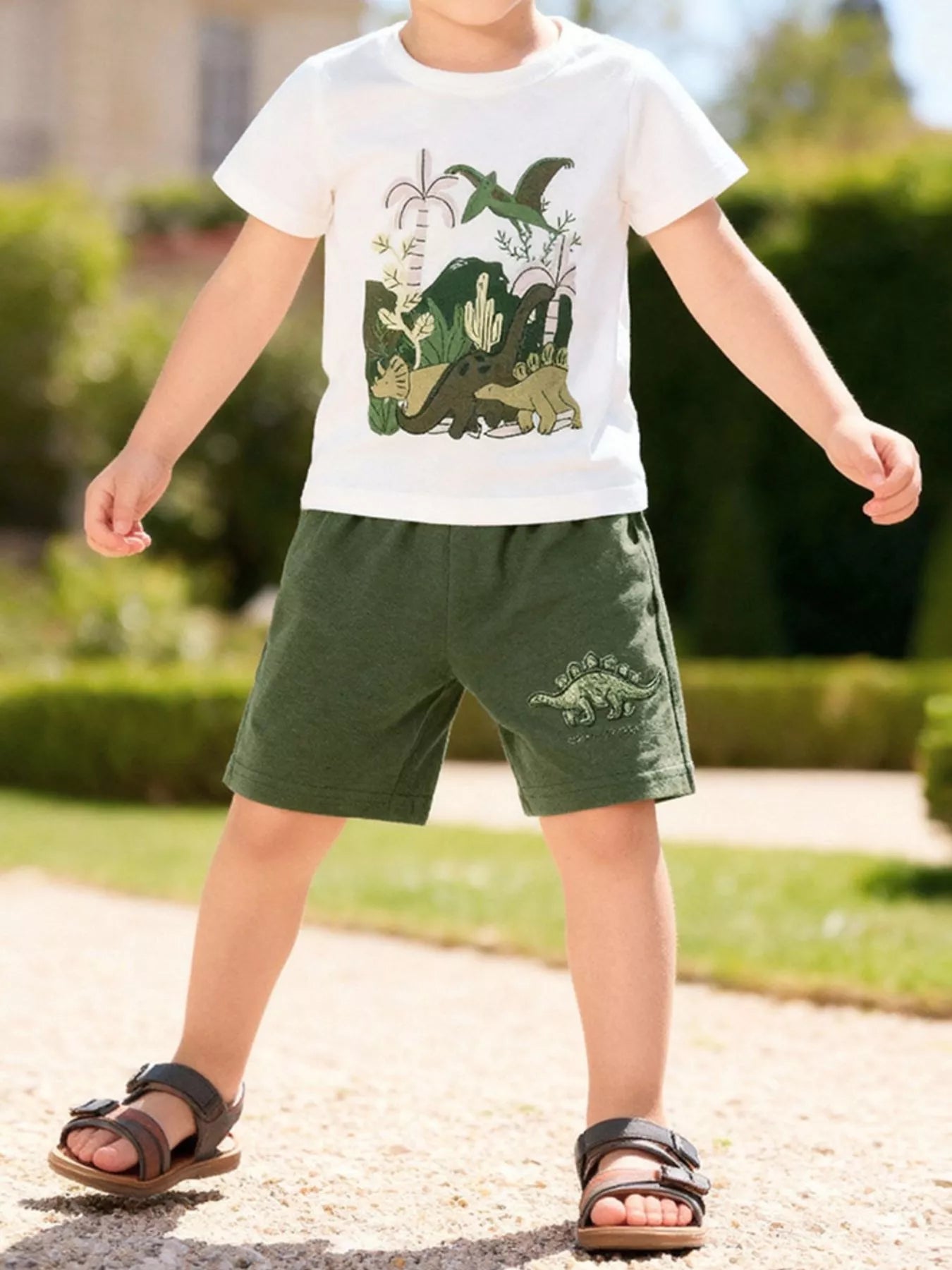 Dino T-Shirt & Shorts Set